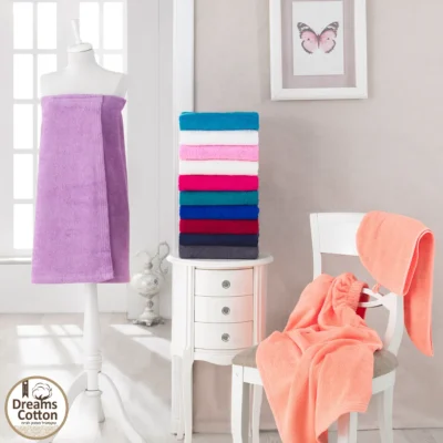 מגבת עם סקוץ פרימיום Low Twist