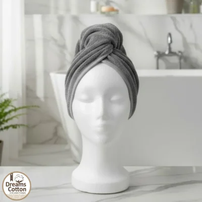 מגבת שיער פרימיום low twist